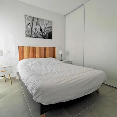公寓 Les Voiles Blanches - 2 Pieces 4 Couchages Port Mae-5854 勒卡特