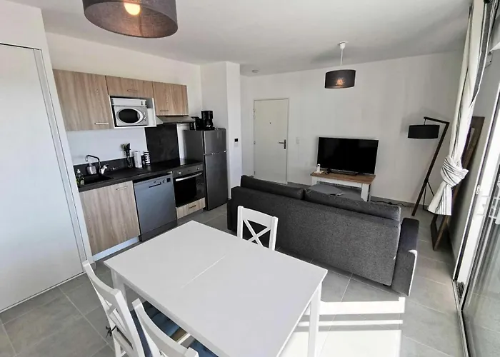 Les Voiles Blanches - 2 Pieces 4 Couchages Port Mae-5854 Apartamento